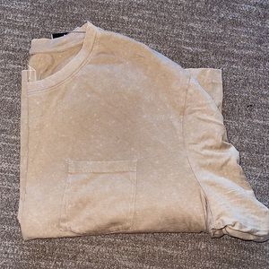 Mens brown taupe shirt. XXL